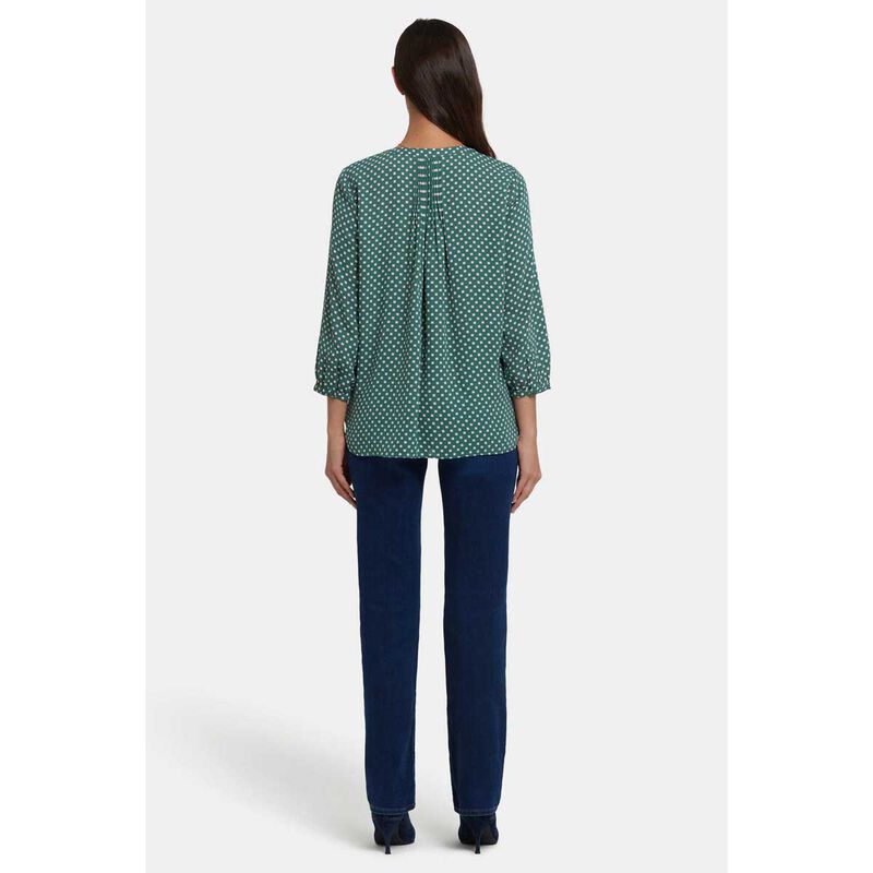 NYDJ Pintuck Blouse image number 1